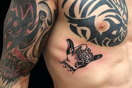 Tattoos - Polynesian Shaka - 137929